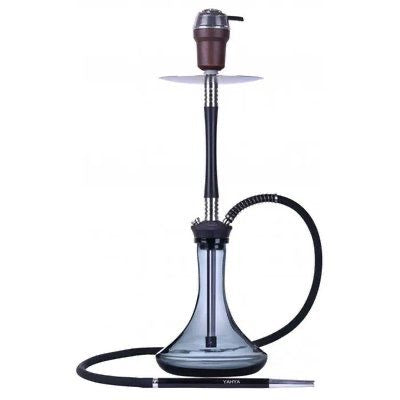 Hand-Blown Glass Hookah Sculpture